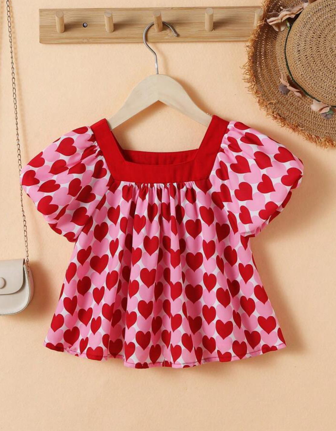 Blusa de Corazones