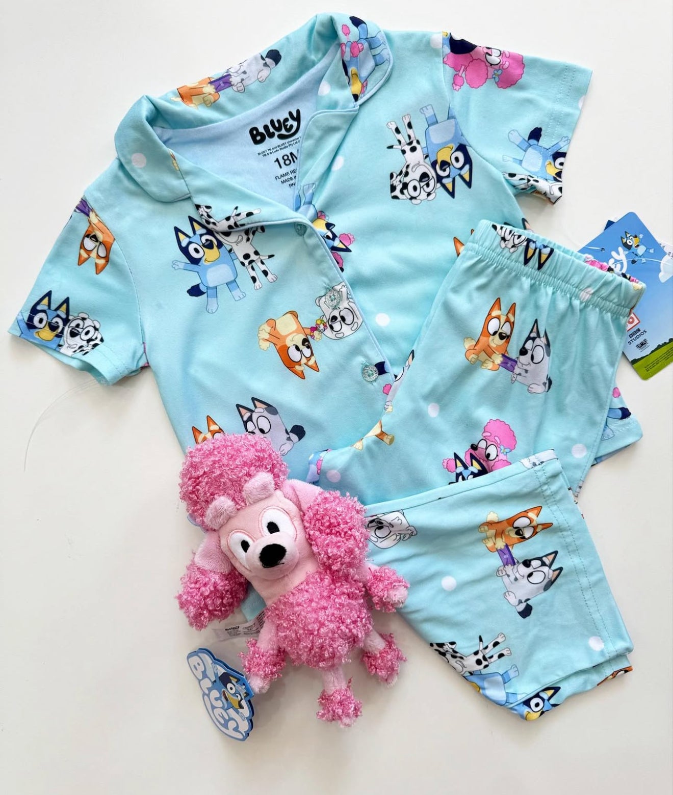 PIJAMA BLUEY 2 PIEZAS