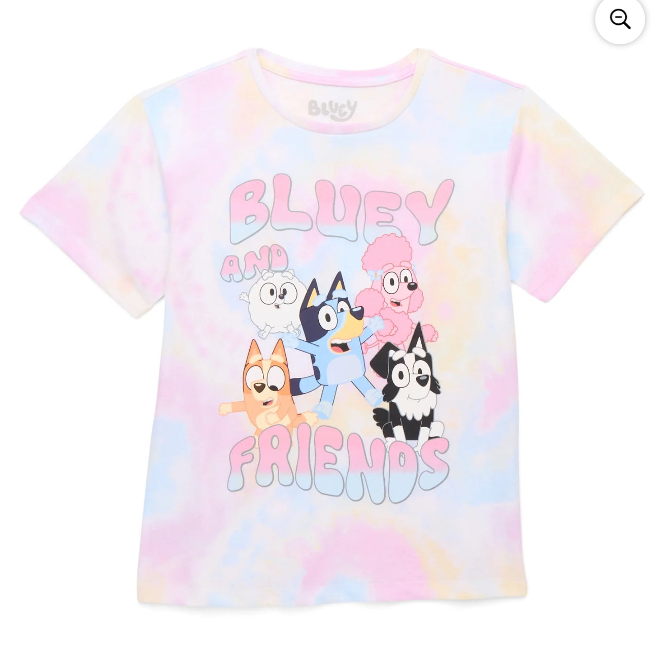 Camiseta Bluey and friends TIE DYE