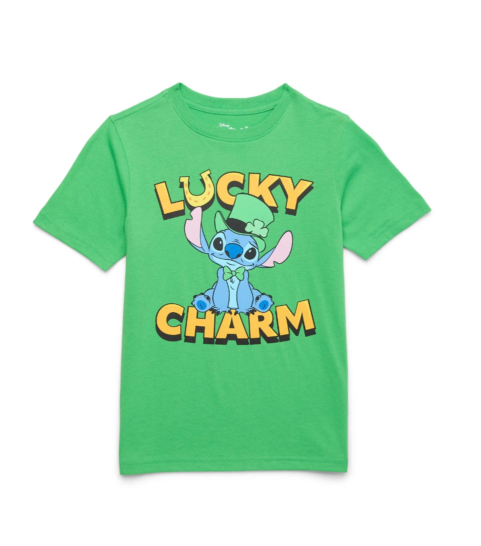 Camiseta Stitch VERDE