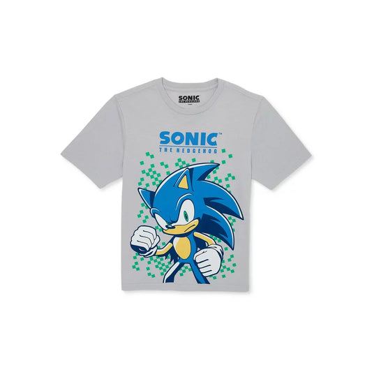 Camiseta Gris Sonic