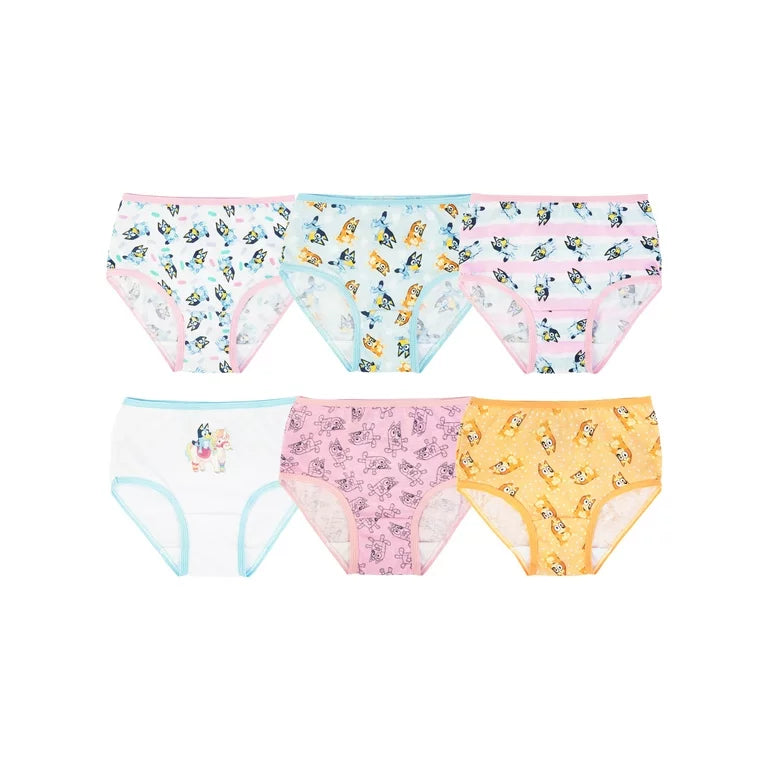 Paquete de 6 Panties Bluey