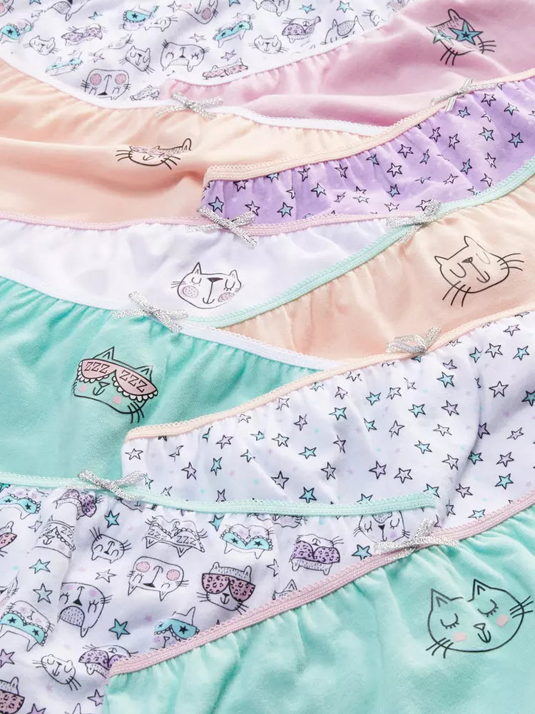 Paquete de 10 Panties Gatitos