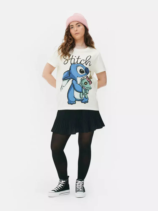 Camiseta Stitch Oversized