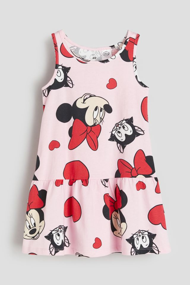 Vestido Rosado Minnie/Figaro