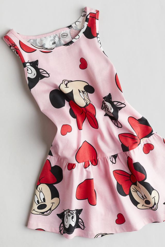 Vestido Rosado Minnie/Figaro