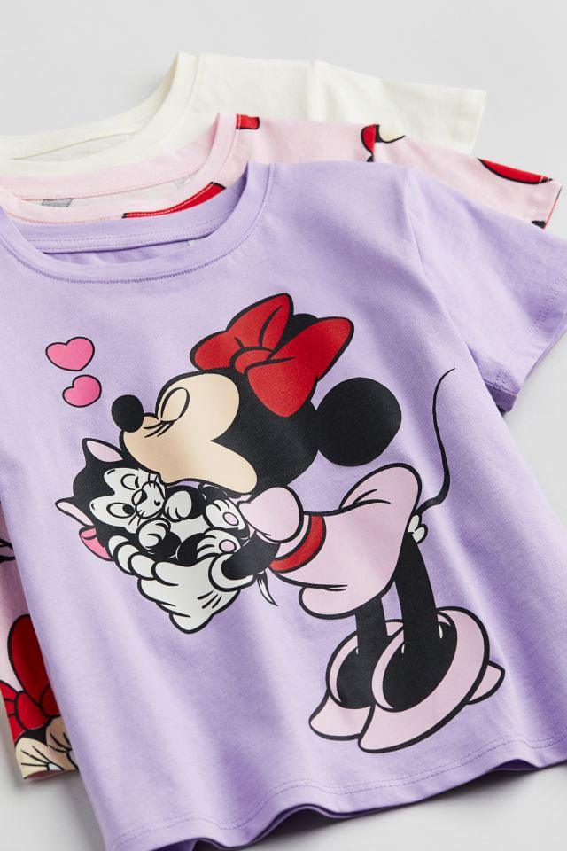 Camisetas Minnie/Figaro