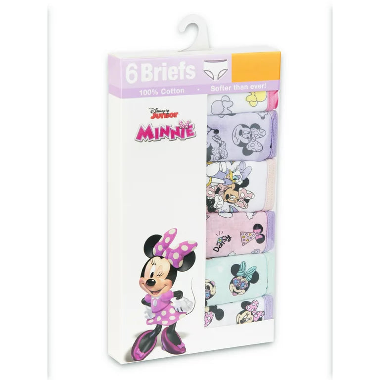 Paquete de 6 Panties Minnie Mouse