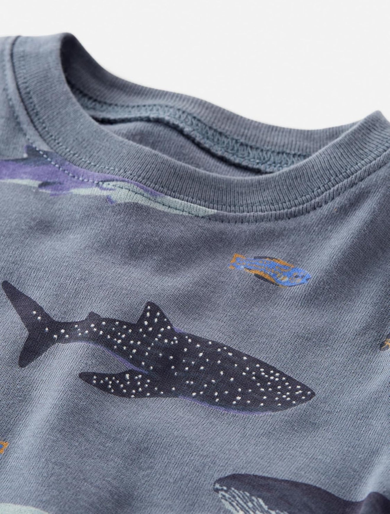 Pijama BABY PLANET ALGODON ORGANICO BALLENAS