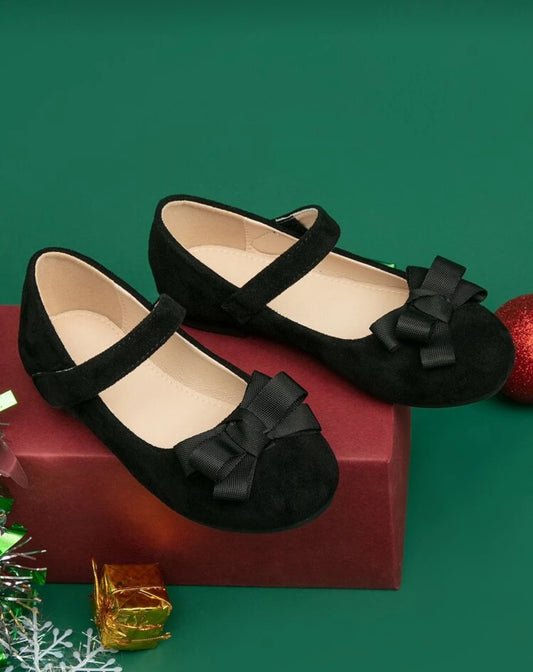Flats negras Gamuza
