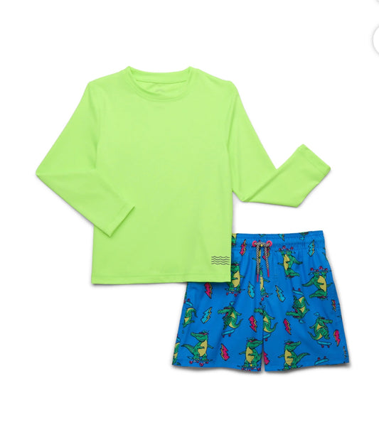 Traje de Baño niño cocodrilos