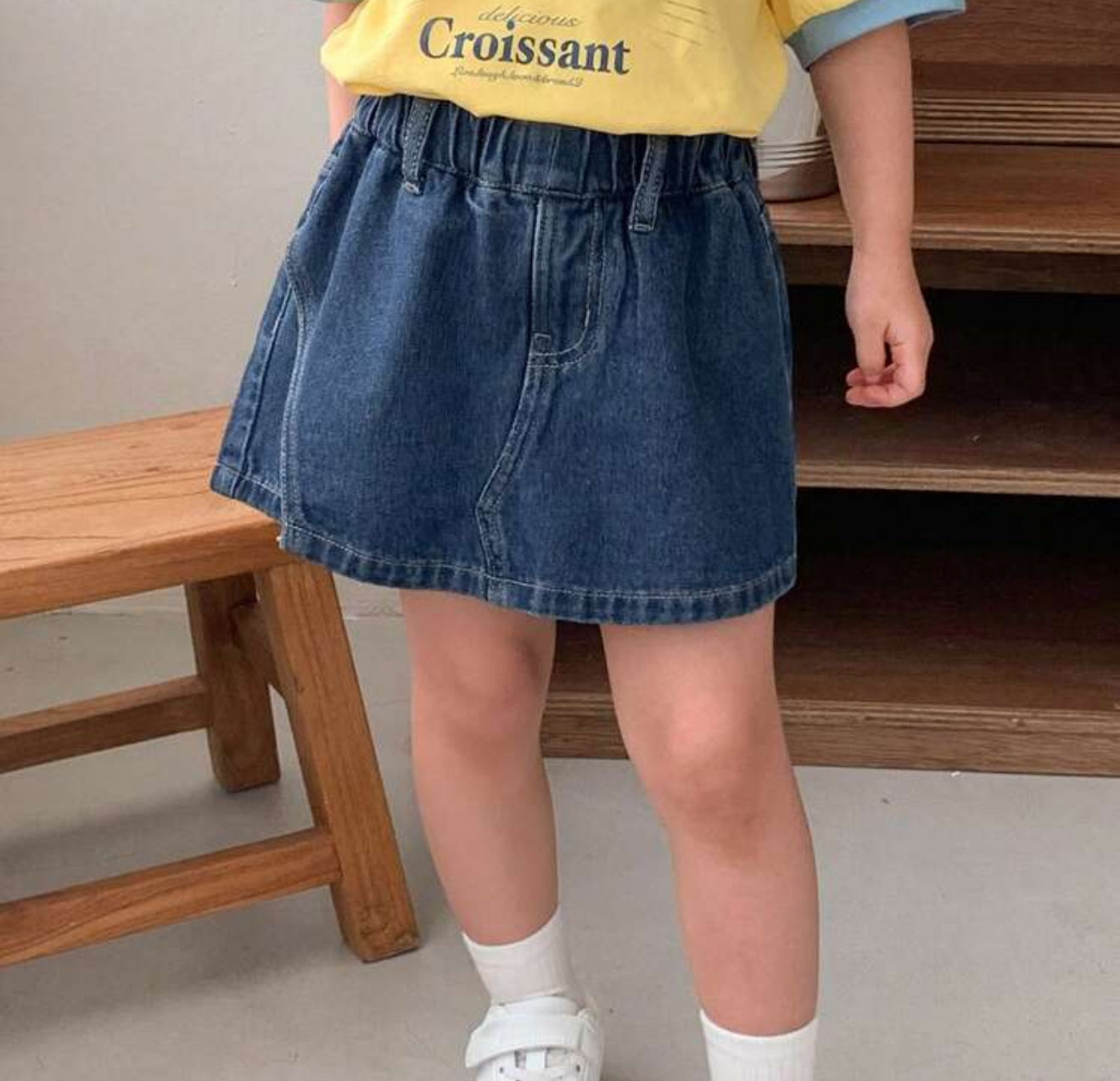 FALDA SHORT DENIM