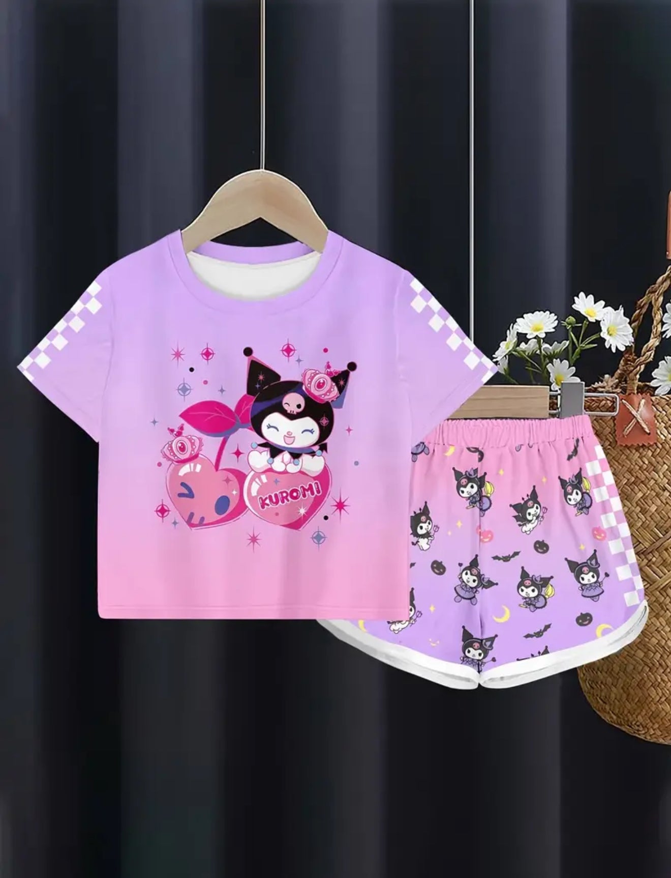 Conjunto Sanrio KUROMI