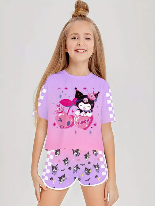 Conjunto Sanrio KUROMI