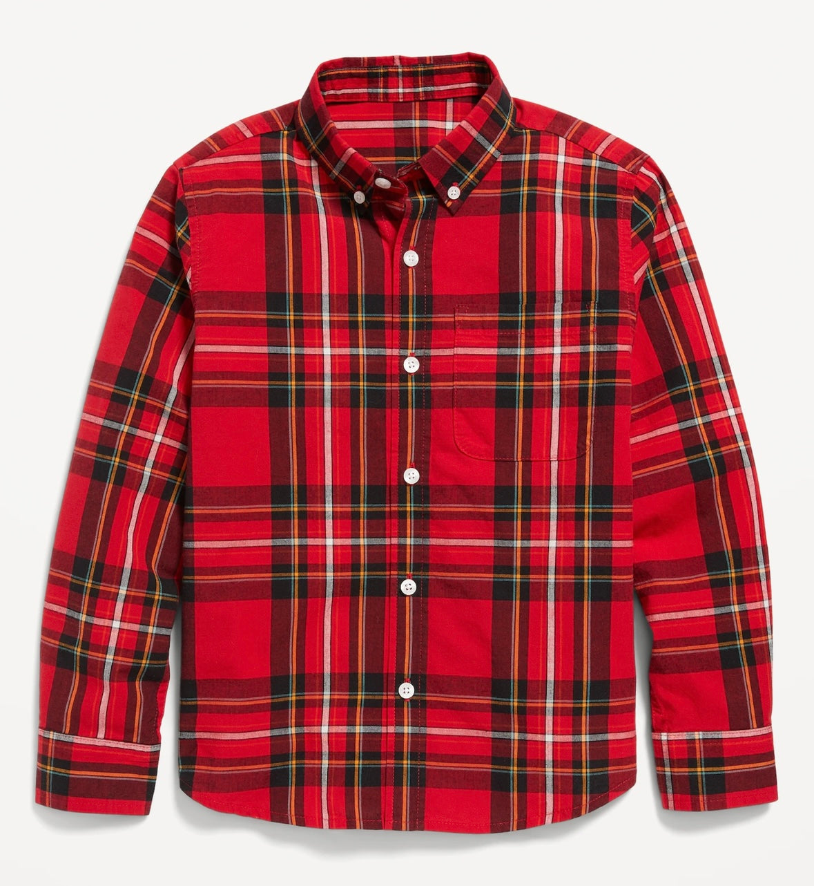 CAMISA CUADRICULADA NAVIDAD OLD NAVY