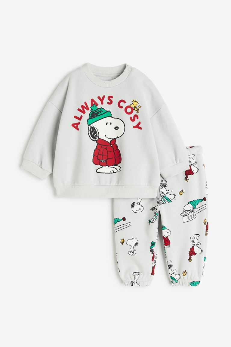 Conjunto Sudadera Snoopy