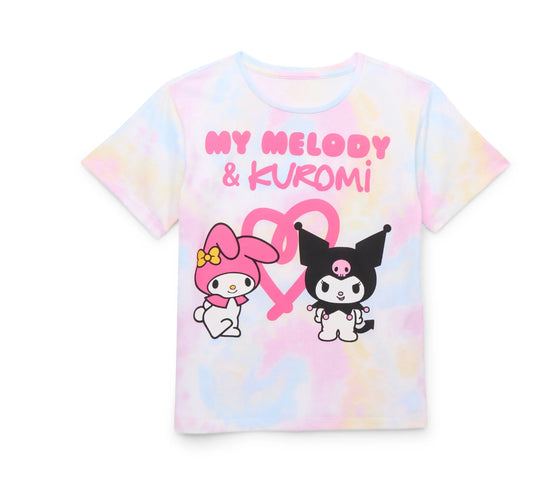 Camiseta My melody & Kuromi