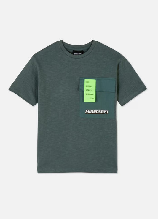CAMISA MINECRAFT PRIMARK