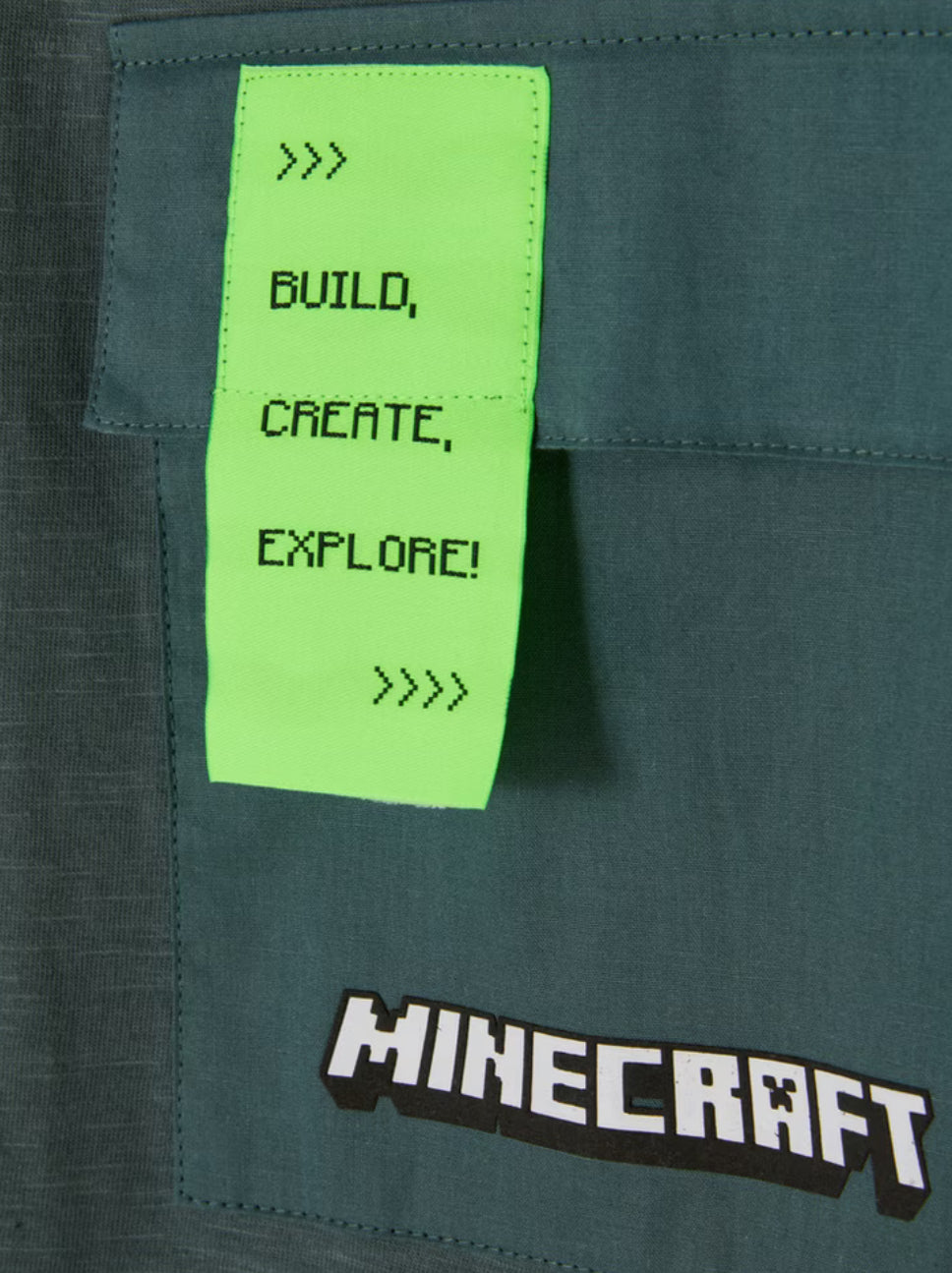 CAMISA MINECRAFT PRIMARK
