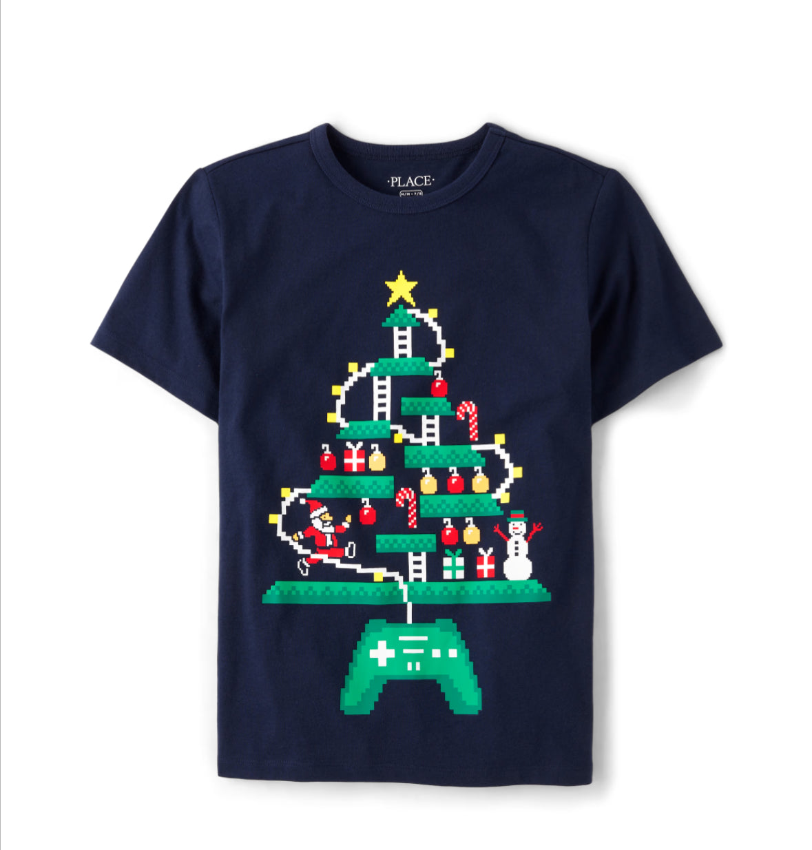 CAMISA NAVIDAD TETRIS