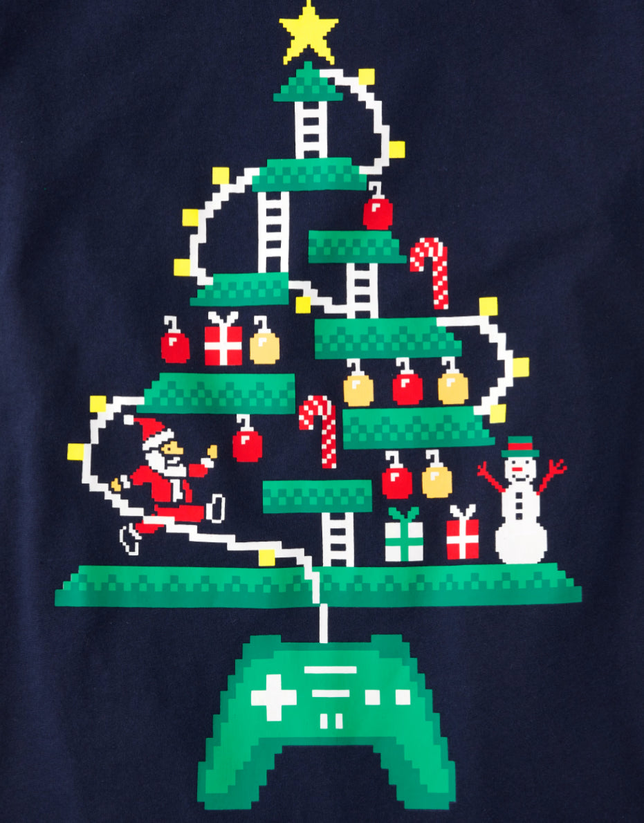 CAMISA NAVIDAD TETRIS