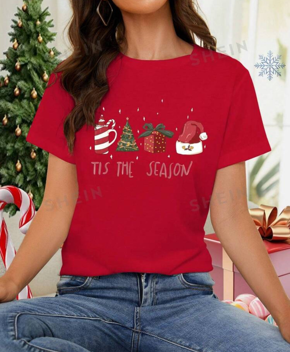 CAMISA ROJA NAVIDAD