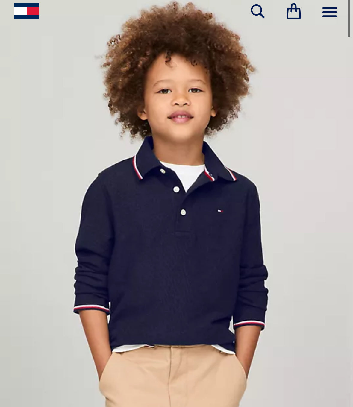 CAMISA TOMMY HILFIGER AZUL