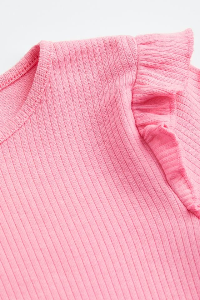 Camisa Manga Larga Rosa