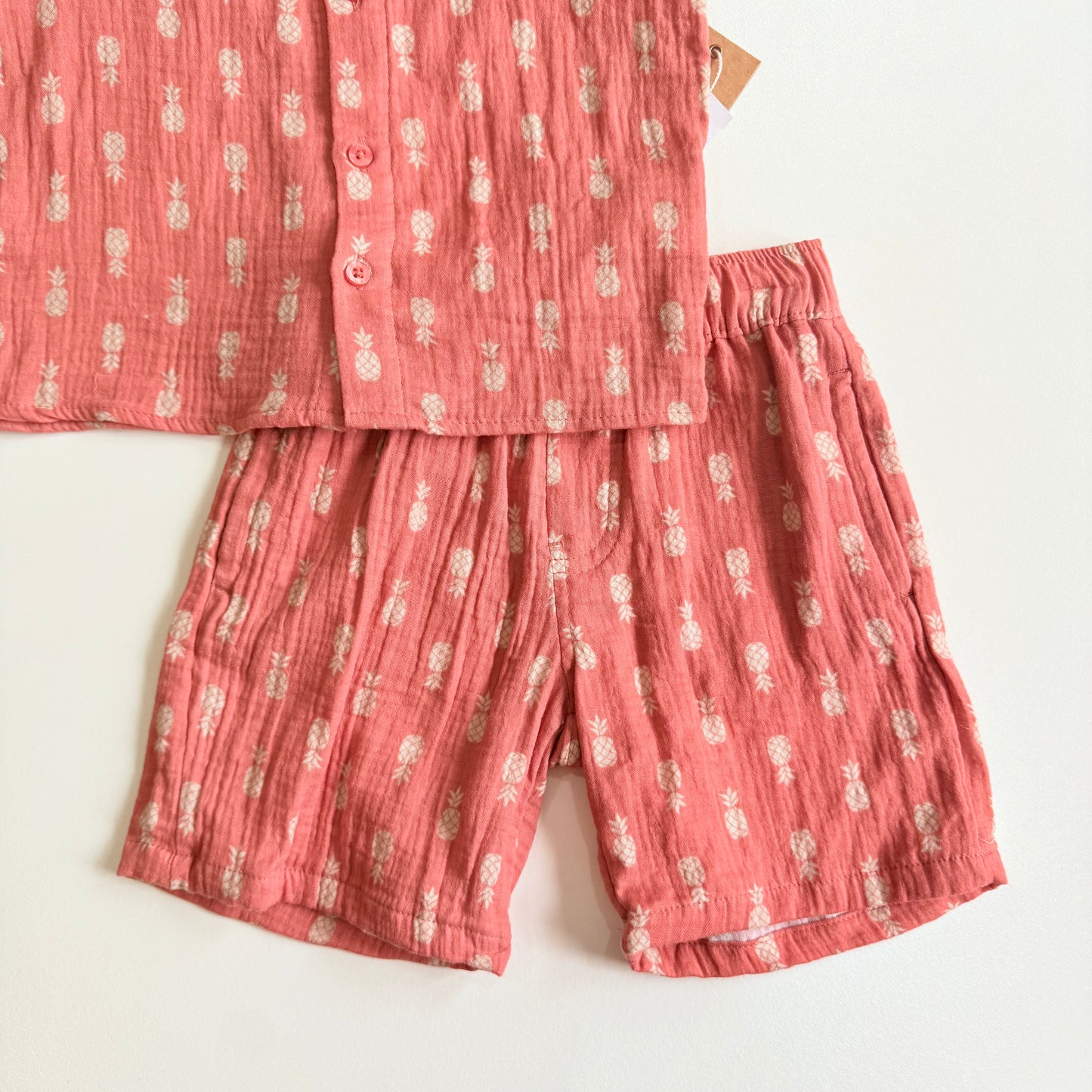 Conjunto algodon piña
