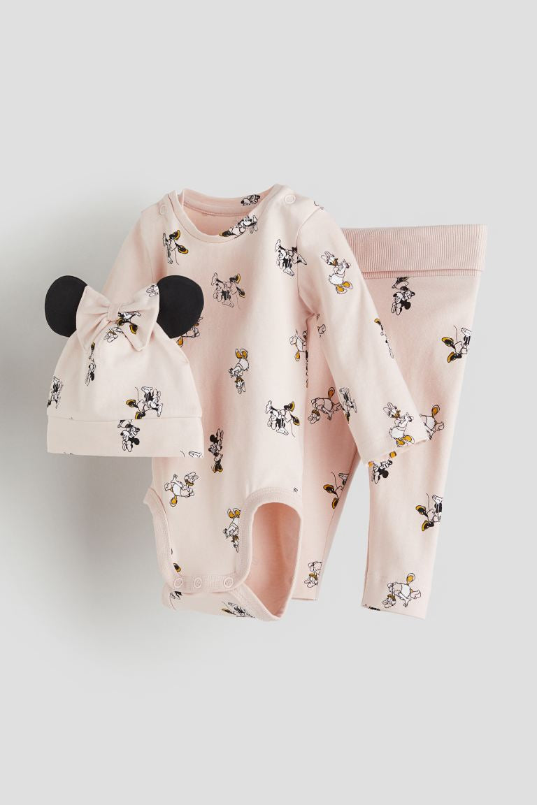 Conjunto 3 piezas - Minnie Mouse