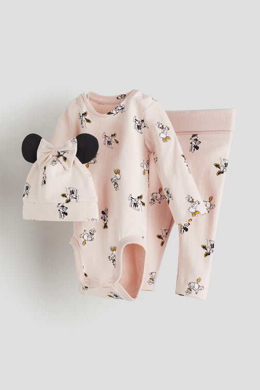 Conjunto 3 piezas - Minnie Mouse