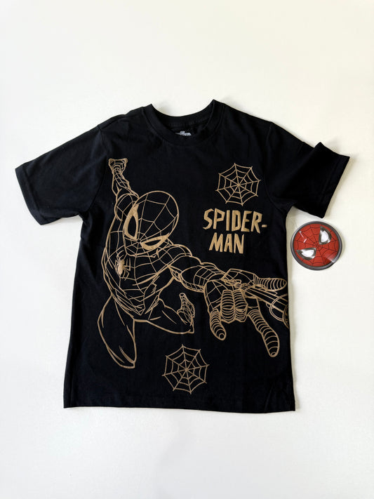 Camiseta Spiderman Negra