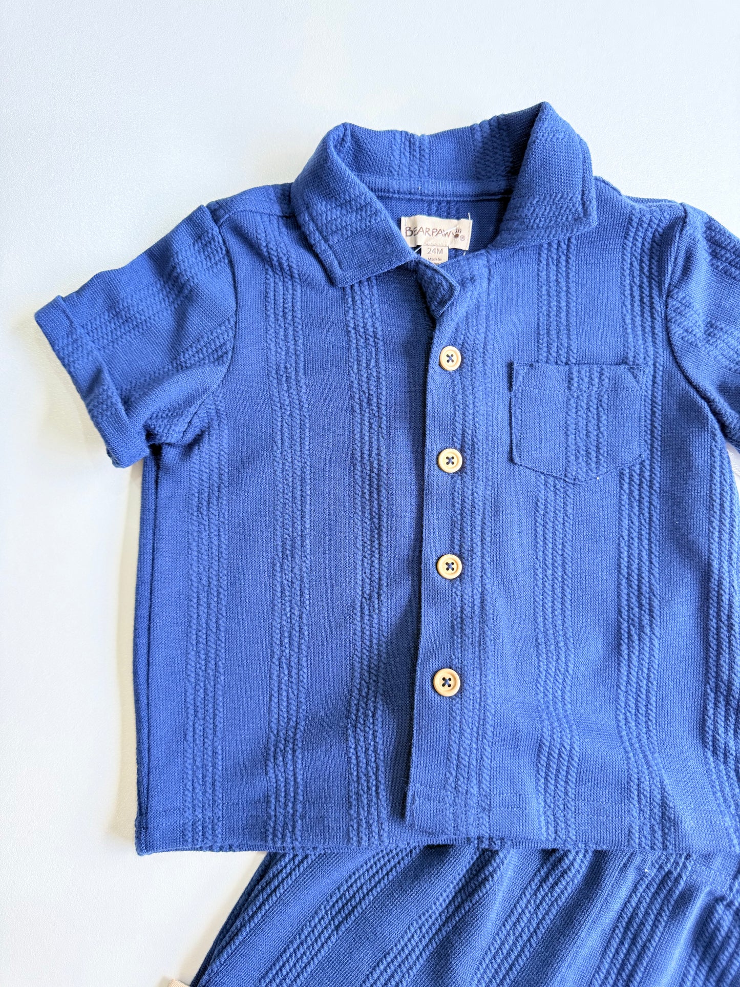 Conjunto Niño azul marino