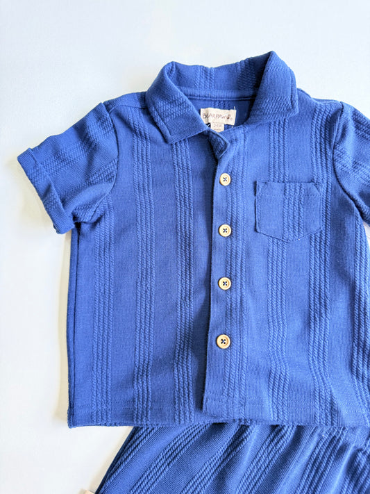 Conjunto Niño azul marino