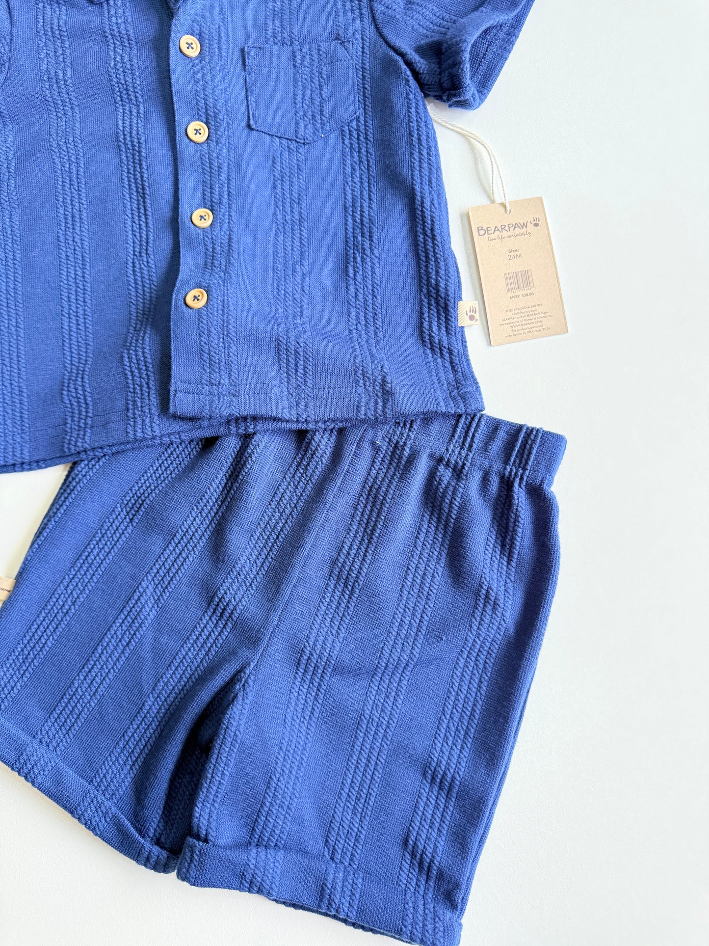Conjunto Niño azul marino