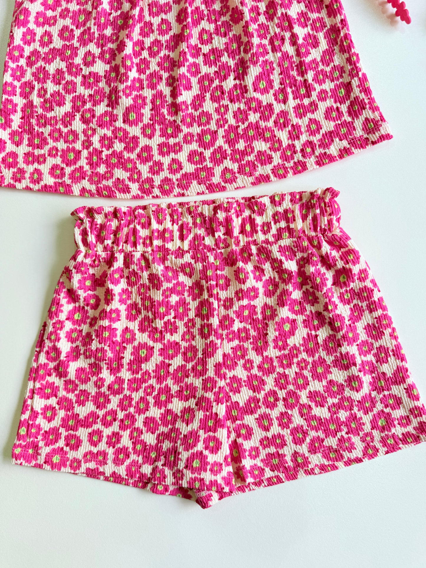 Conjunto flores y diadema