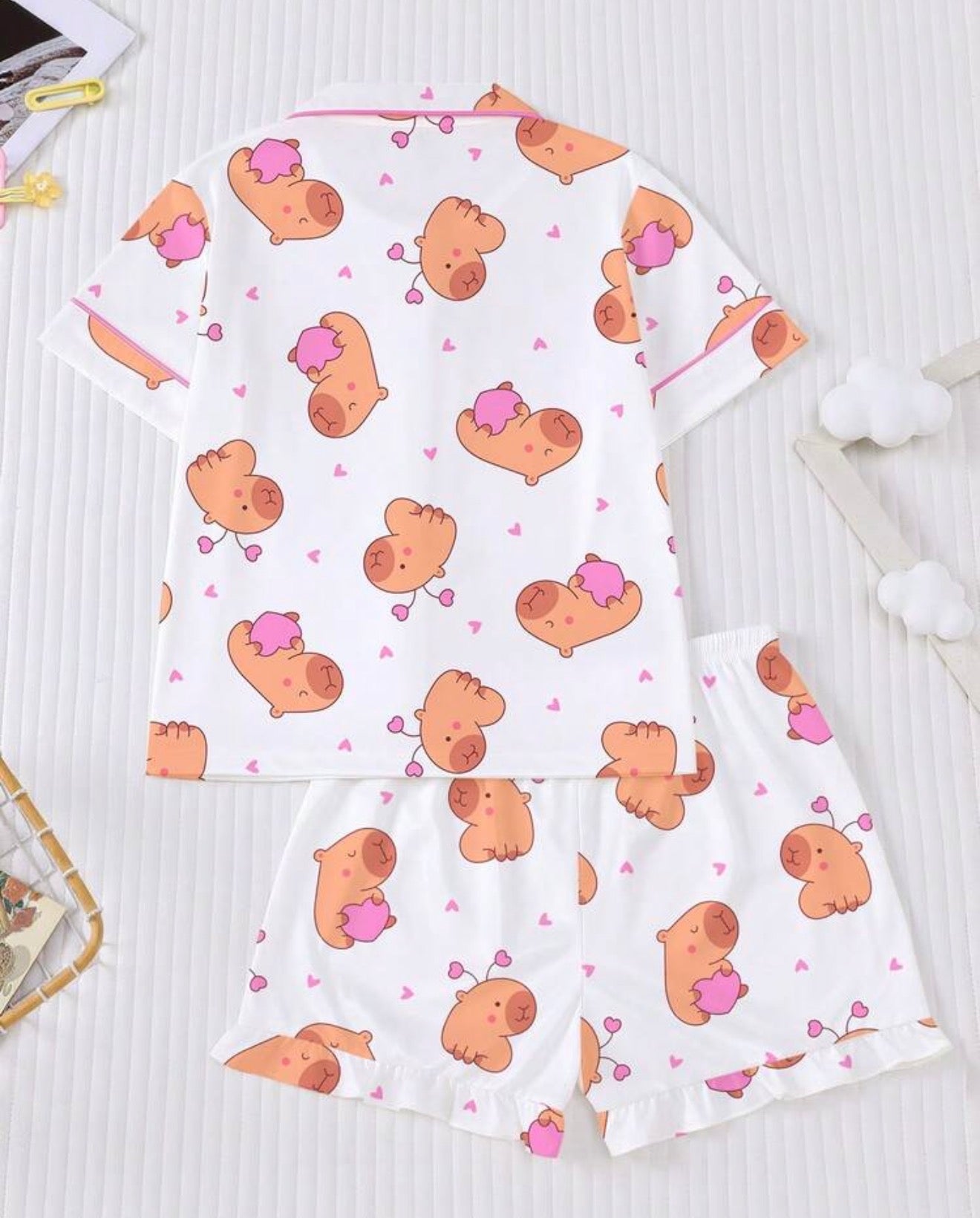 PIJAMA CAPIBARA SHORT