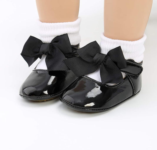 Flats negras Charol Bebe