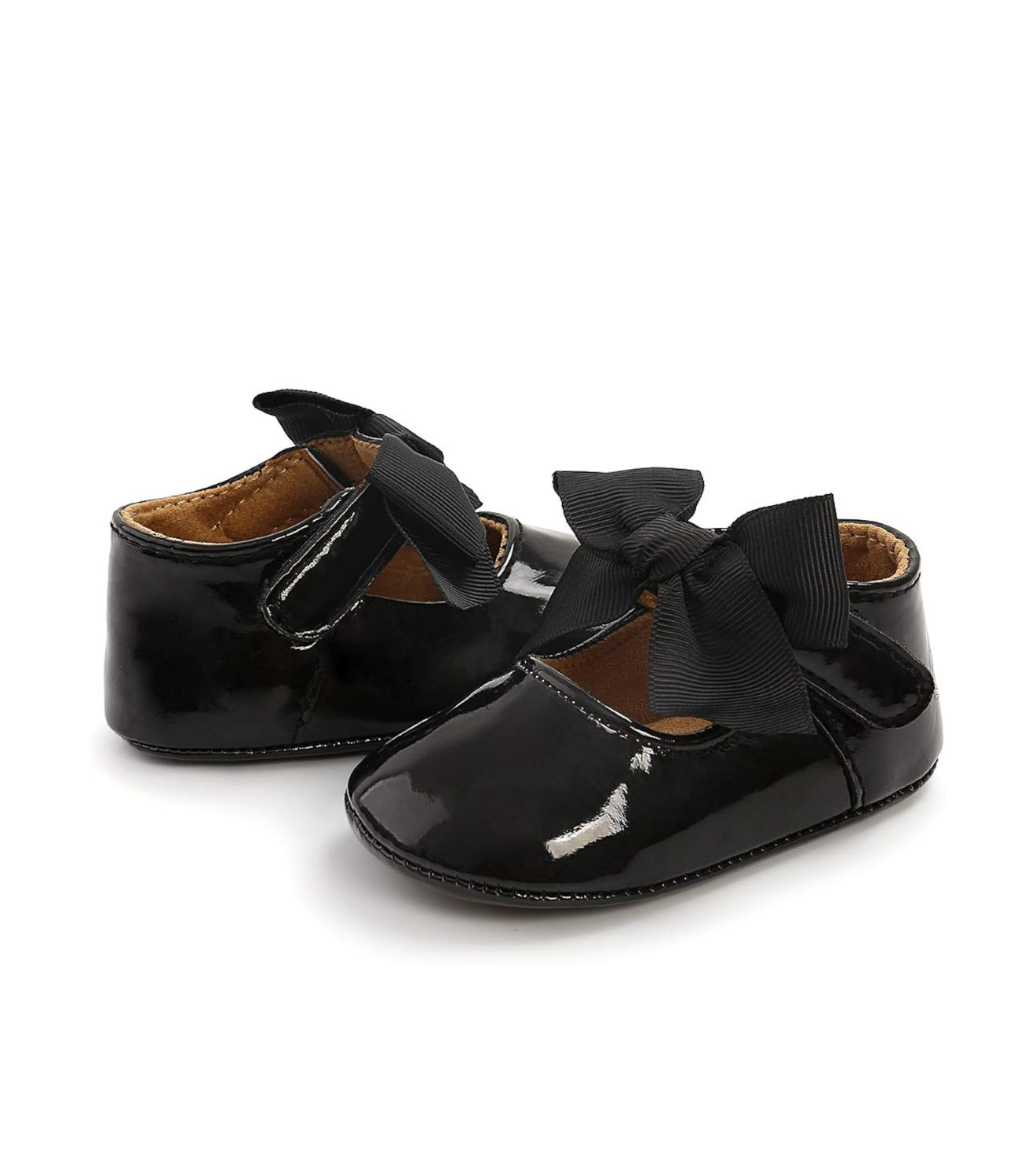 Flats negras Charol Bebe