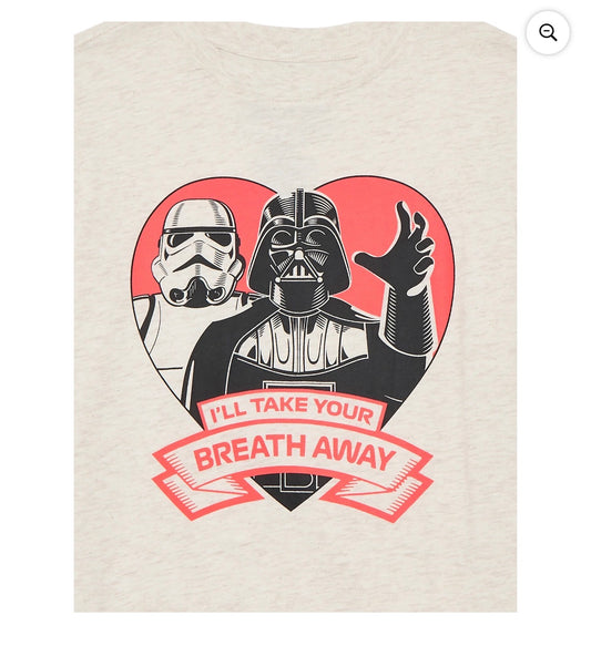CAMISETA STAR WARS VALENTINES