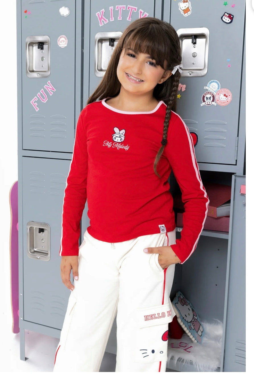 CAMISETA MANGA LARGA MY MELODY