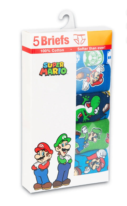 Paquete de 5 Calzoncillos MARIO