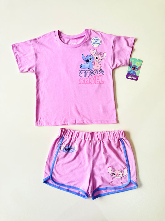 Conjunto Stitch y Angel