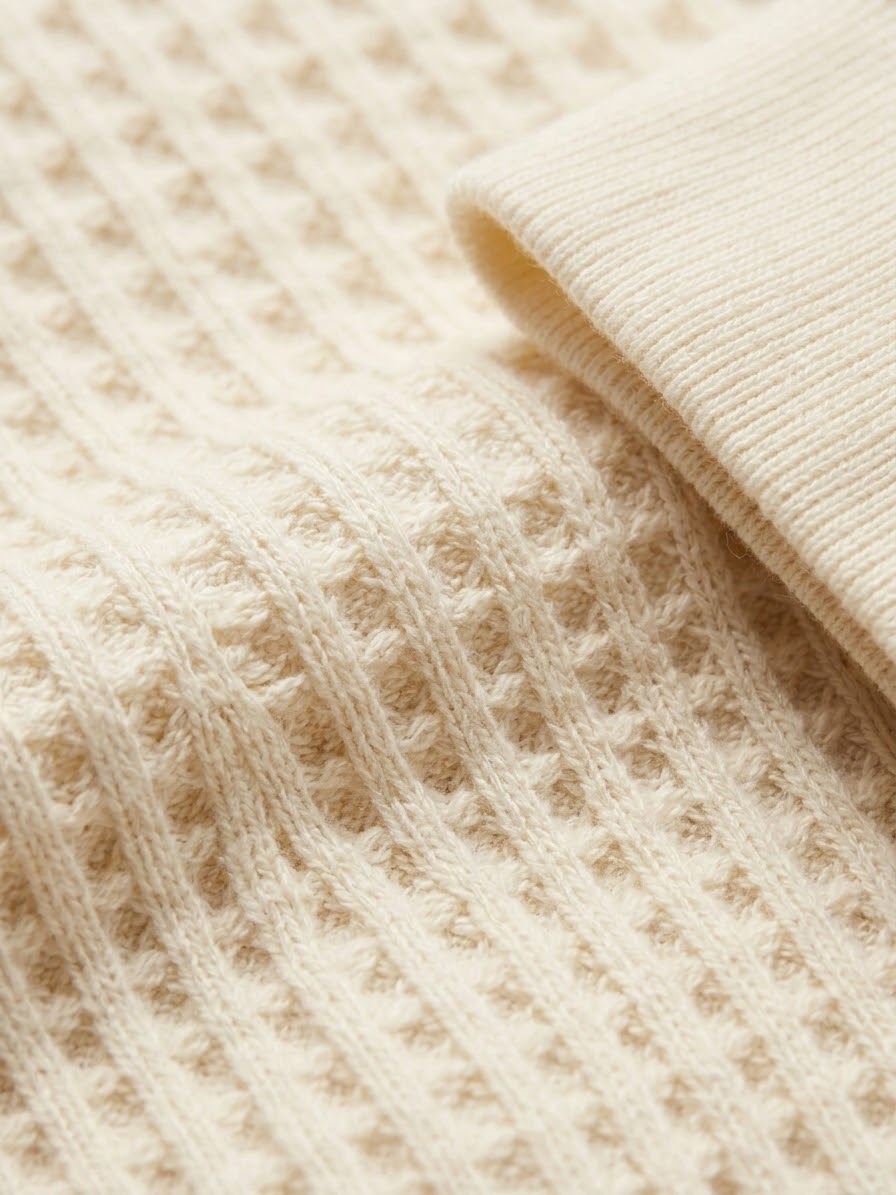 CAMISETA MANGA LARGA BEIGE