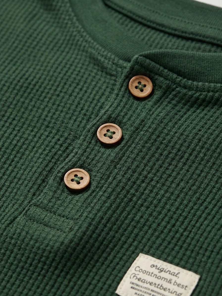 CAMISETA MANGA LARGA VERDE ESMERALDA