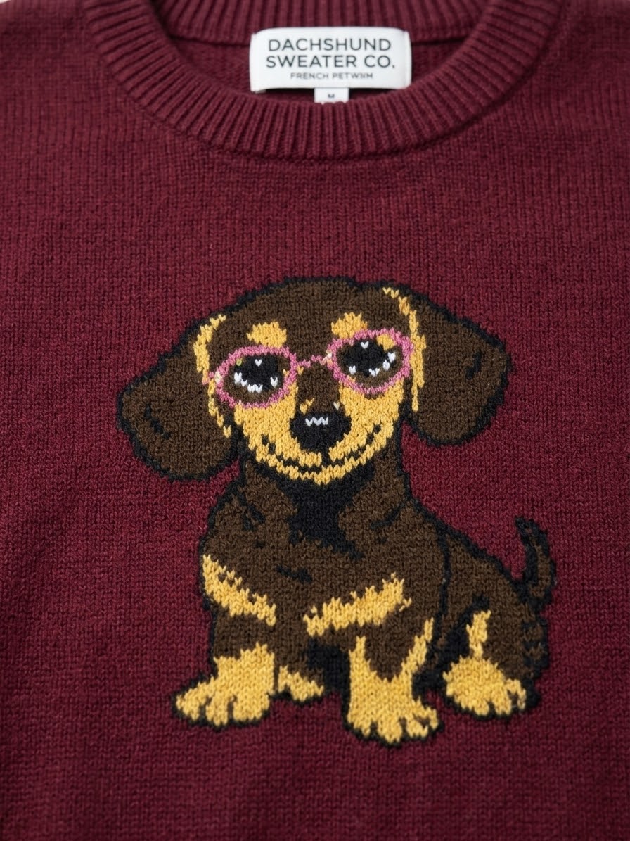 SUETER VINO PERRITO SALCHICHA