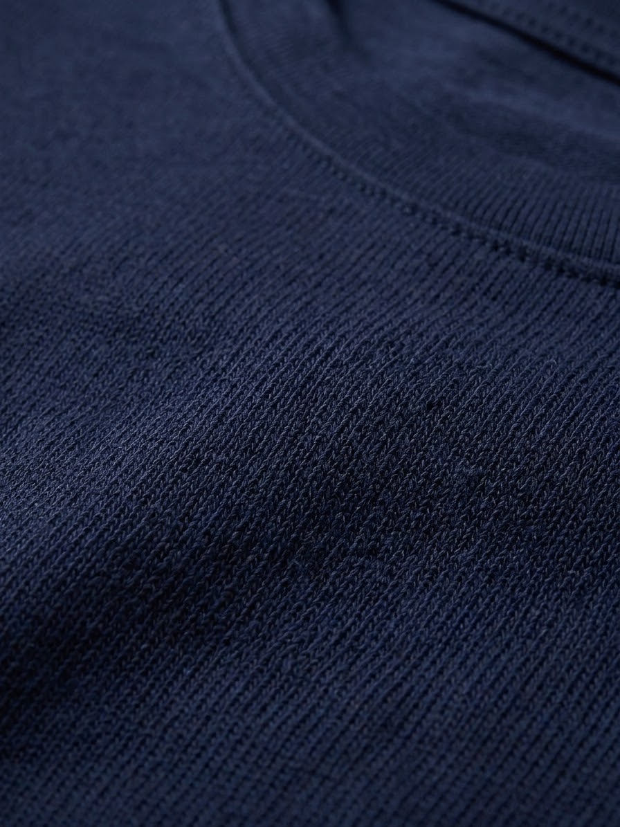CAMISETA MANGA LARGA AZUL MARINO