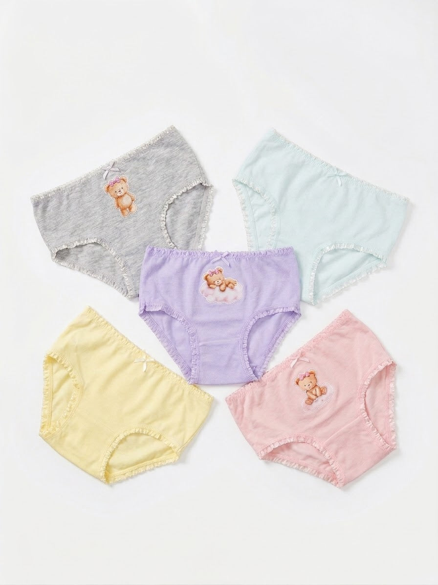 PAQUETE DE 5 PANTIES OSITO