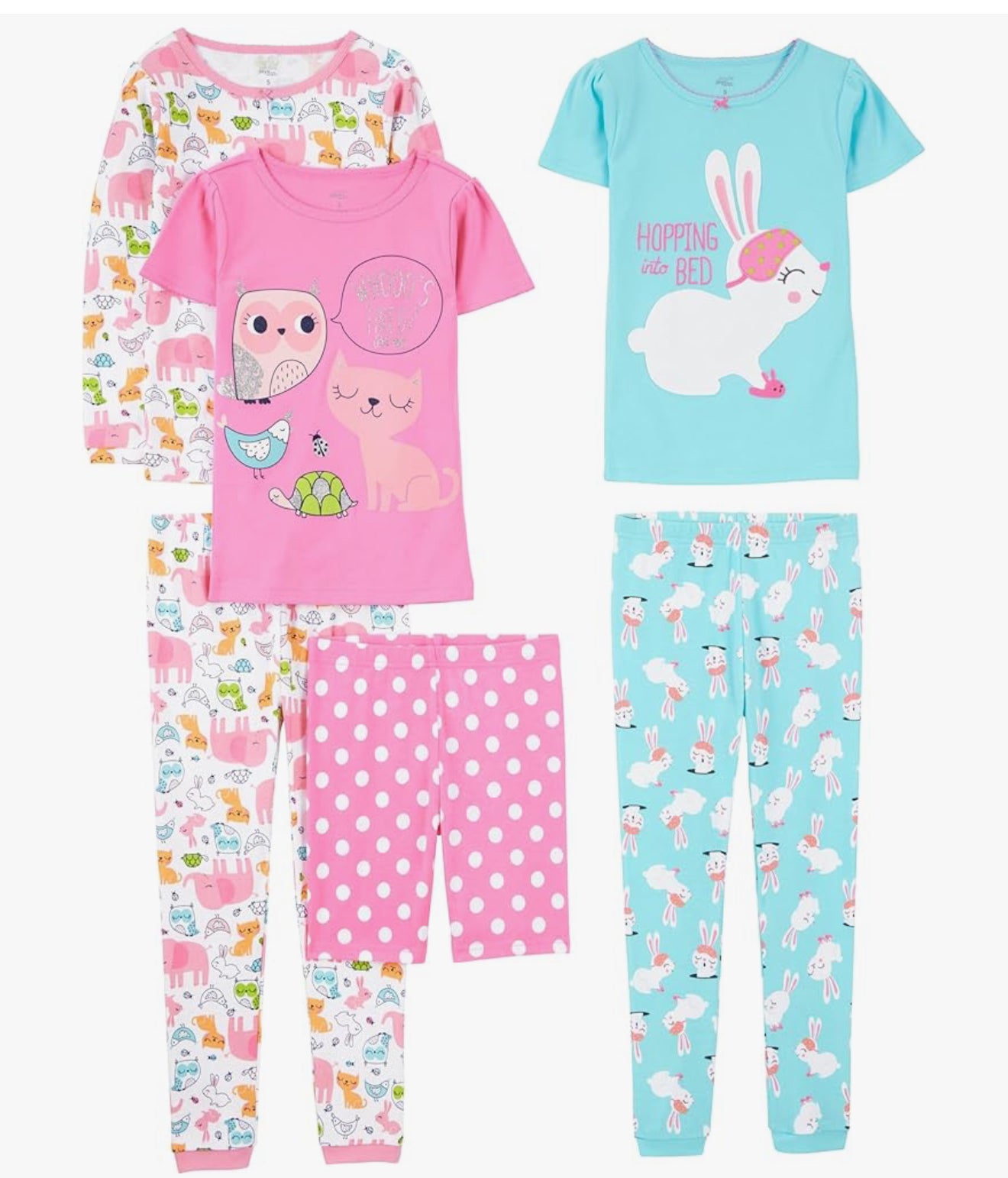 Pijamas carters conejitos