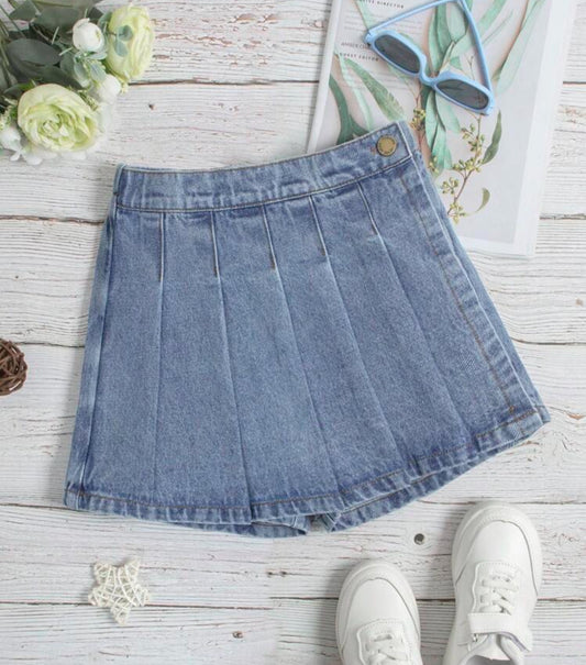 FALDA SHORT DENIM PALETONES